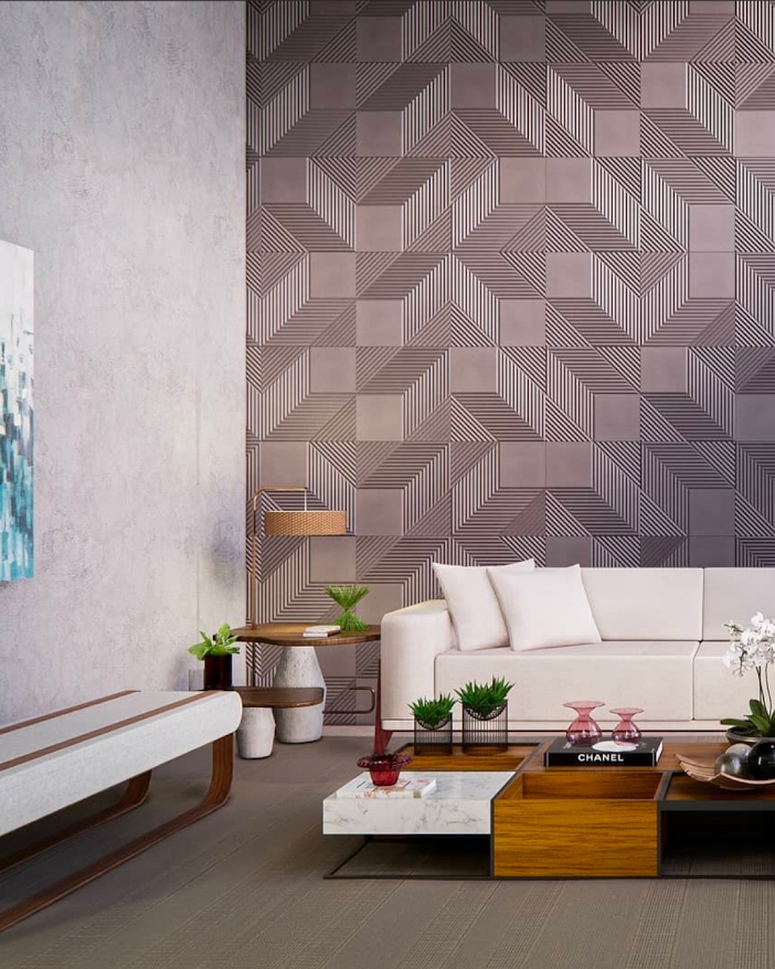Molde ref: Geométrico de 50x50cm en ABS hasta 800 copias (200m2)