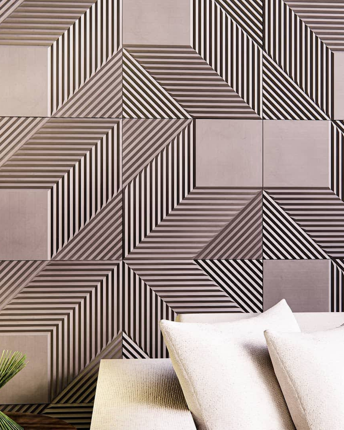 Molde ref: Geométrico de 50x50cm en ABS hasta 800 copias (200m2)